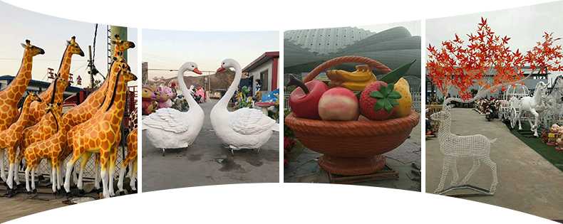 仿真景觀擺件，卡通景觀雕塑